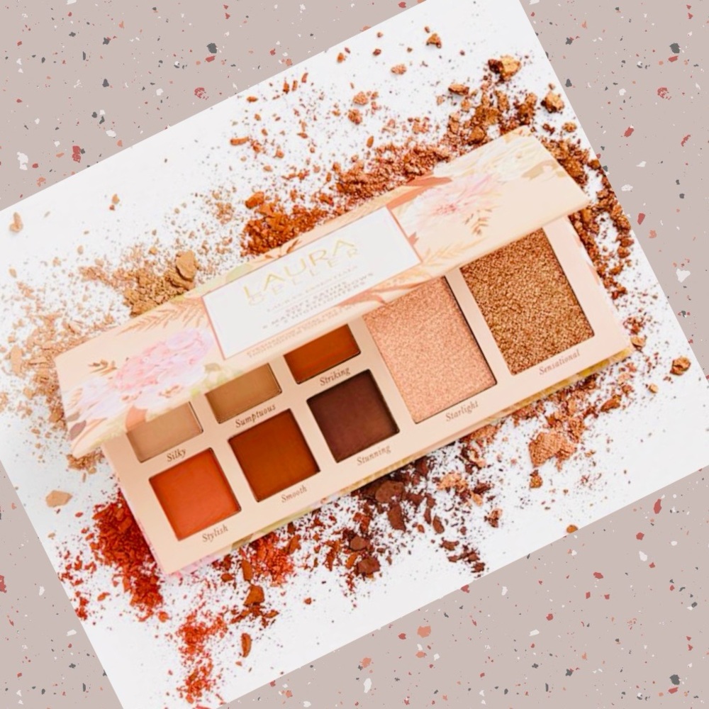 Laura's Essentials Soft Satins 6 Matte Eyeshadows + 2 Highlighters Palette